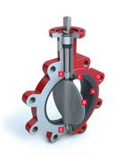 Resilient Seated Butterfly Valve Series 3W/3L
