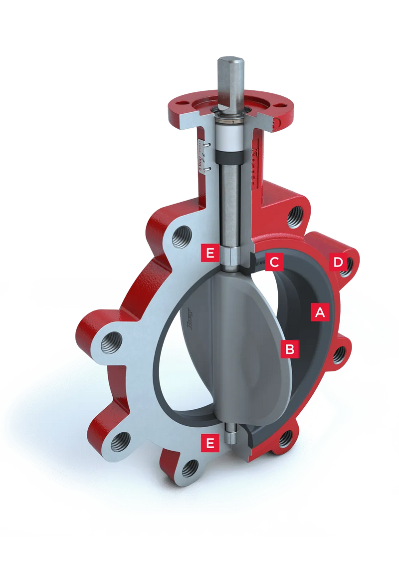 Resilient Seated Butterfly Valve Series 3W/3L