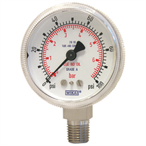 WIKA Model 130.15 Bourdon Tube Pressure Gauges