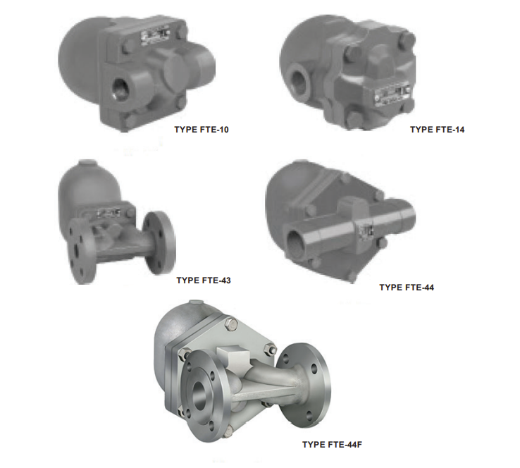 FTE Series Float & Thermostatic Traps